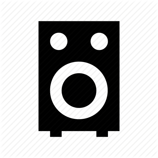 512x512 Music System, Speaker, Speaker Box, Subwoofer, Woofer Icon