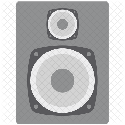 512x512 Speaker Icon Of Flat Style