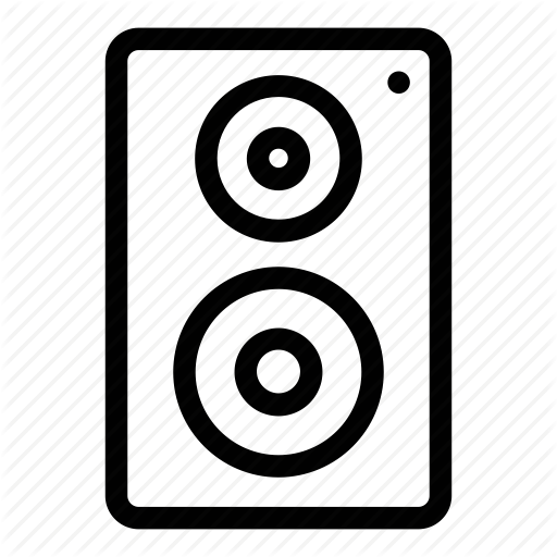 512x512 Audio, Bass, Music, Sound, Subwoofer, Woofer Icon