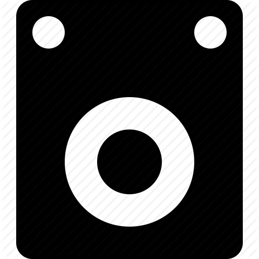 512x512 Audio, Music, Play, Sound, Speaker, Subwoofer Icon