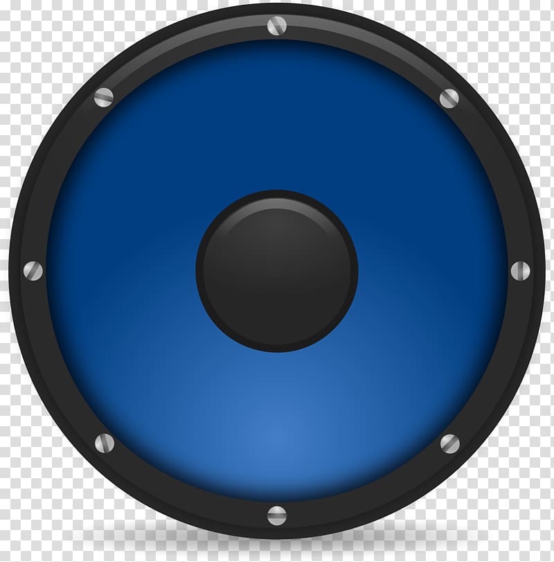 800x811 Blue And Black Subwoofer Illustration, Subwoofer Loudspeaker Polk
