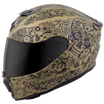 350x350 Scorpion Exo Sugarskull Motorcycle Helmet