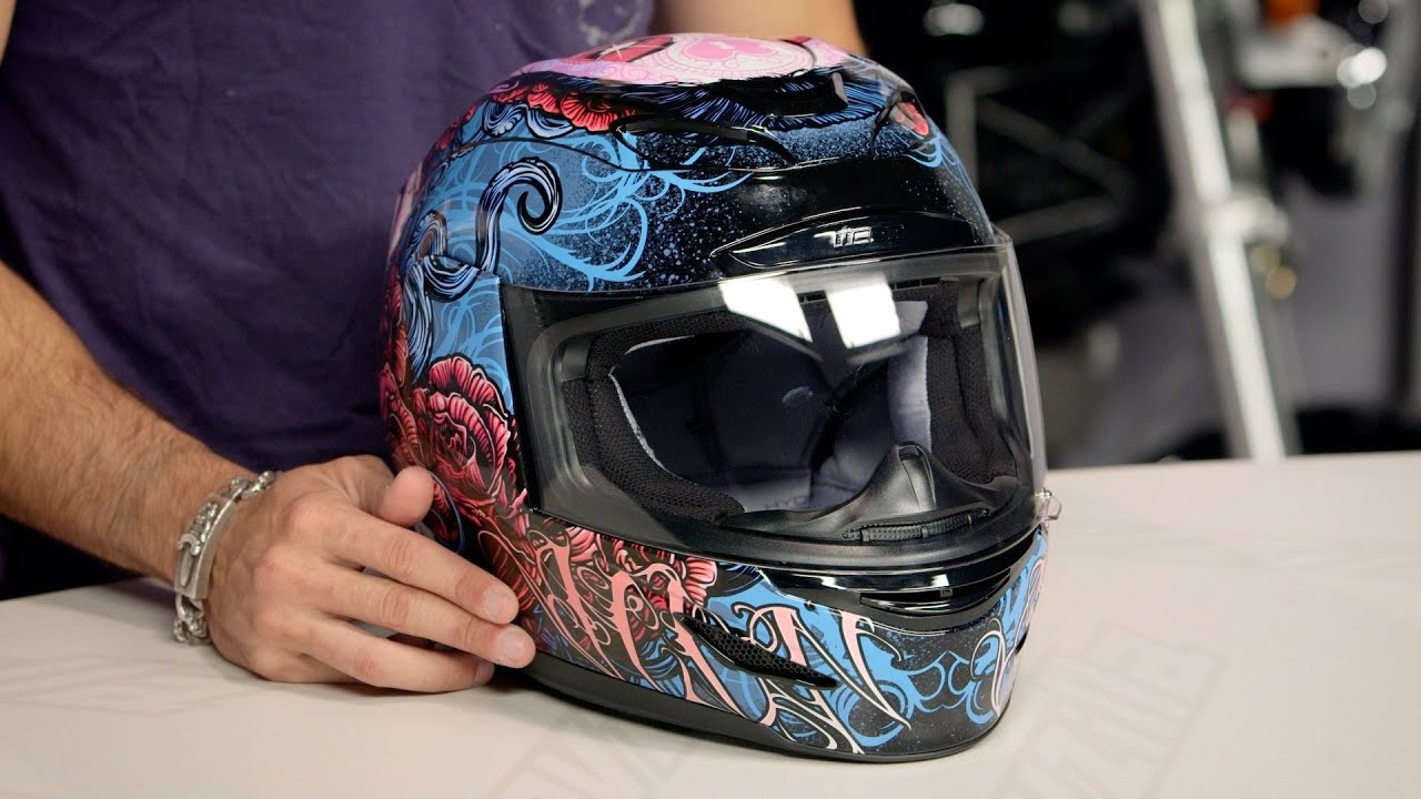 1280x720 Icon Airmada Sugar Helmet Review