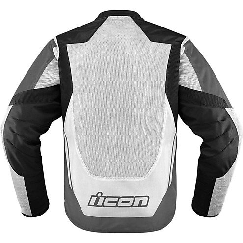 495x495 Moto Jacket Jacket Icon Technical Fabric Summer Mesh Black White