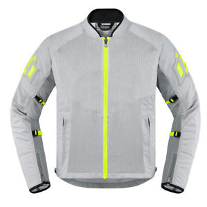 300x300 Icon Mesh Af Ce Grey Summer Motorcycle Motorbike Textile Jacket