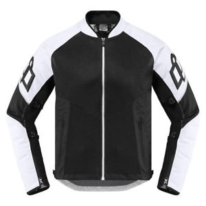 300x300 Icon Mesh Af Ce White Summer Motorcycle Motorbike Textile Jacket