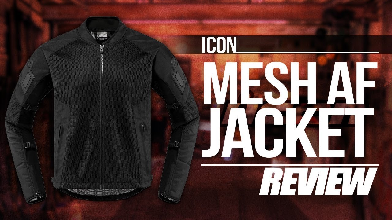 1280x720 Icon Mesh Af Motorcycle Jacket Review