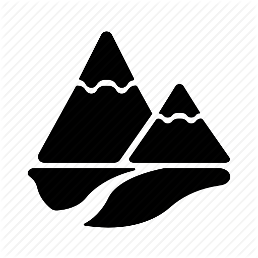 512x512 Landscape, Mountain, Nature, Scenery, Summit Icon