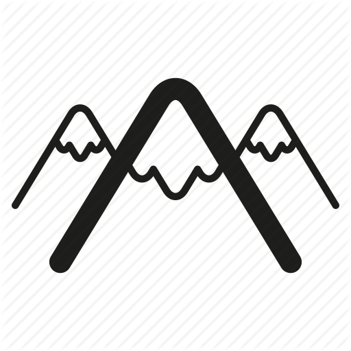 512x512 Line, Mountain, Nature, Peak, Summit Icon