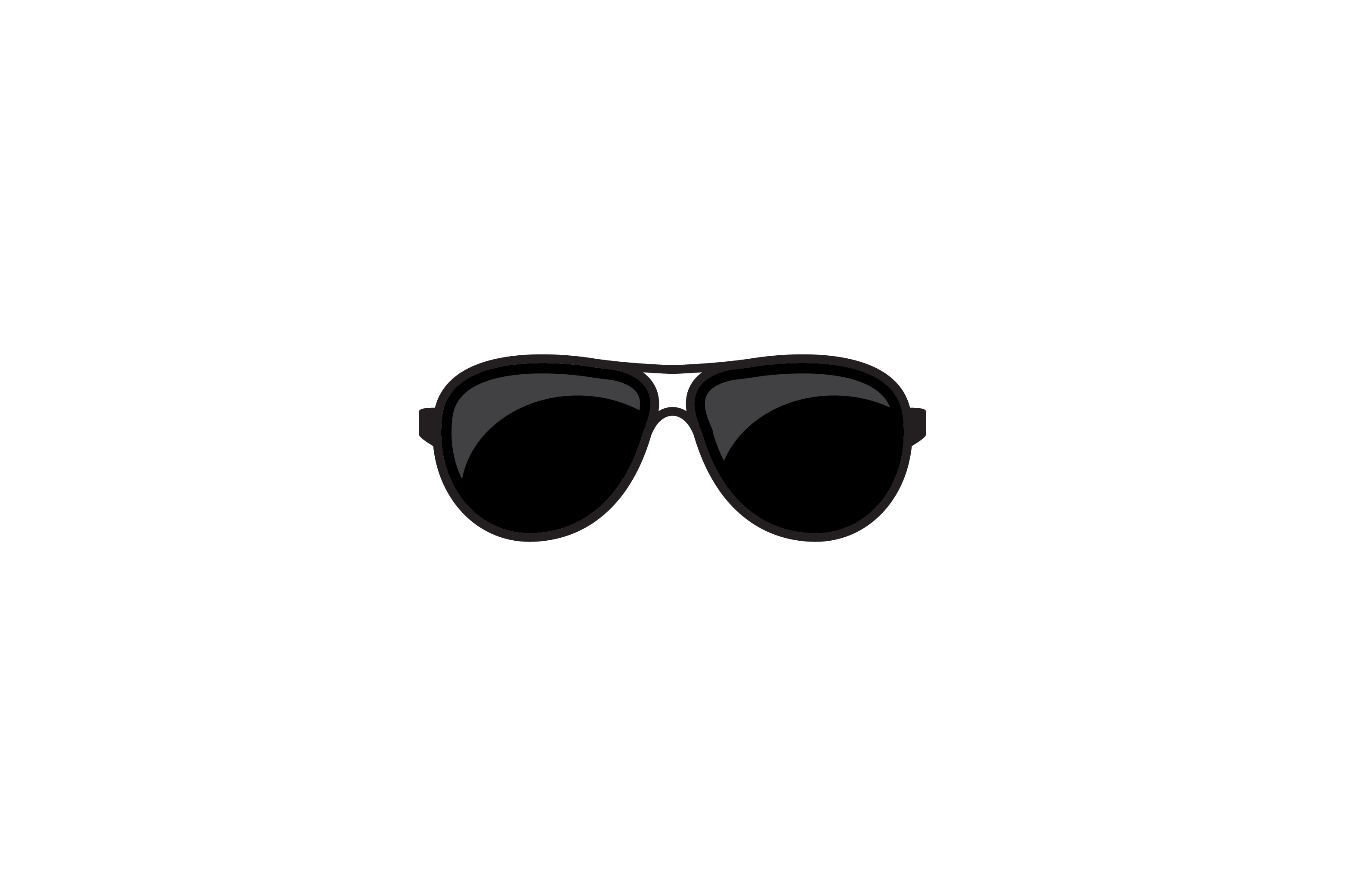 3125x2083 Sunglasses Vector Icon Graphic
