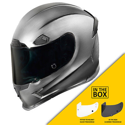 400x400 Icon Airframe Pro Quicksilver Full Face Motorcycle Motorbike