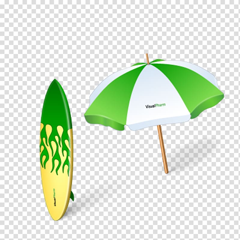 800x800 Beach Icon, Cartoon Umbrellas And Surfboards Transparent