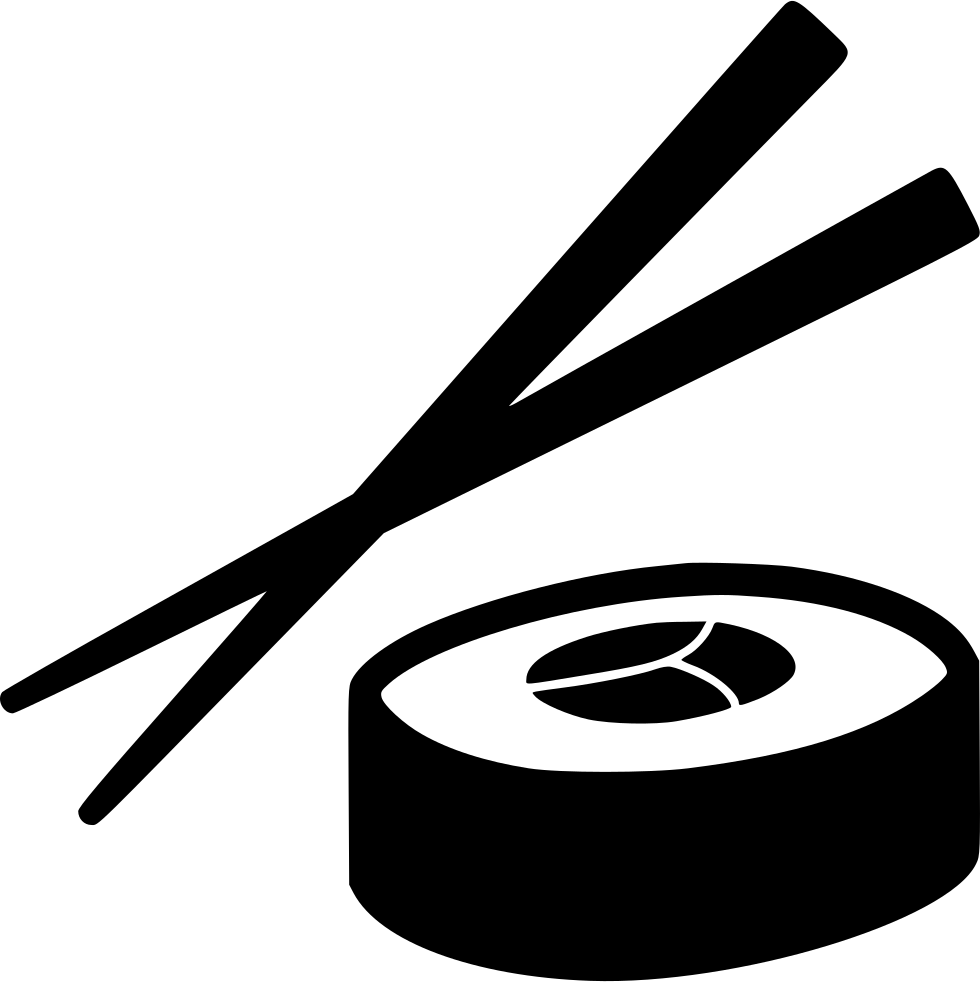 980x982 Sushi Roll Sea Chopsticks Png Icon Free Download