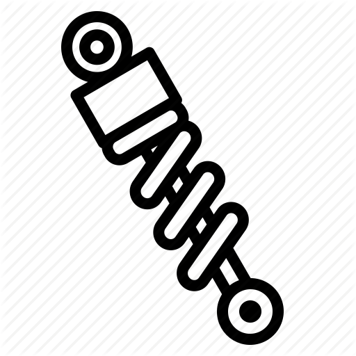 512x512 Car, Part, Suspension Icon