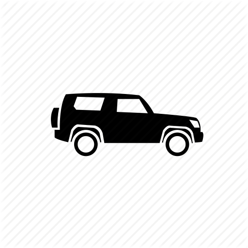 512x512 Jeep, Suv, Vehicle Icon