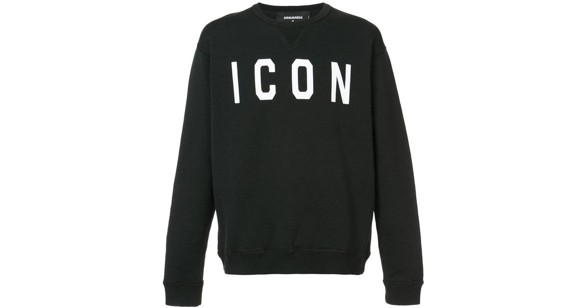 1200x630 Cotton Black Sweater With Icon For Men