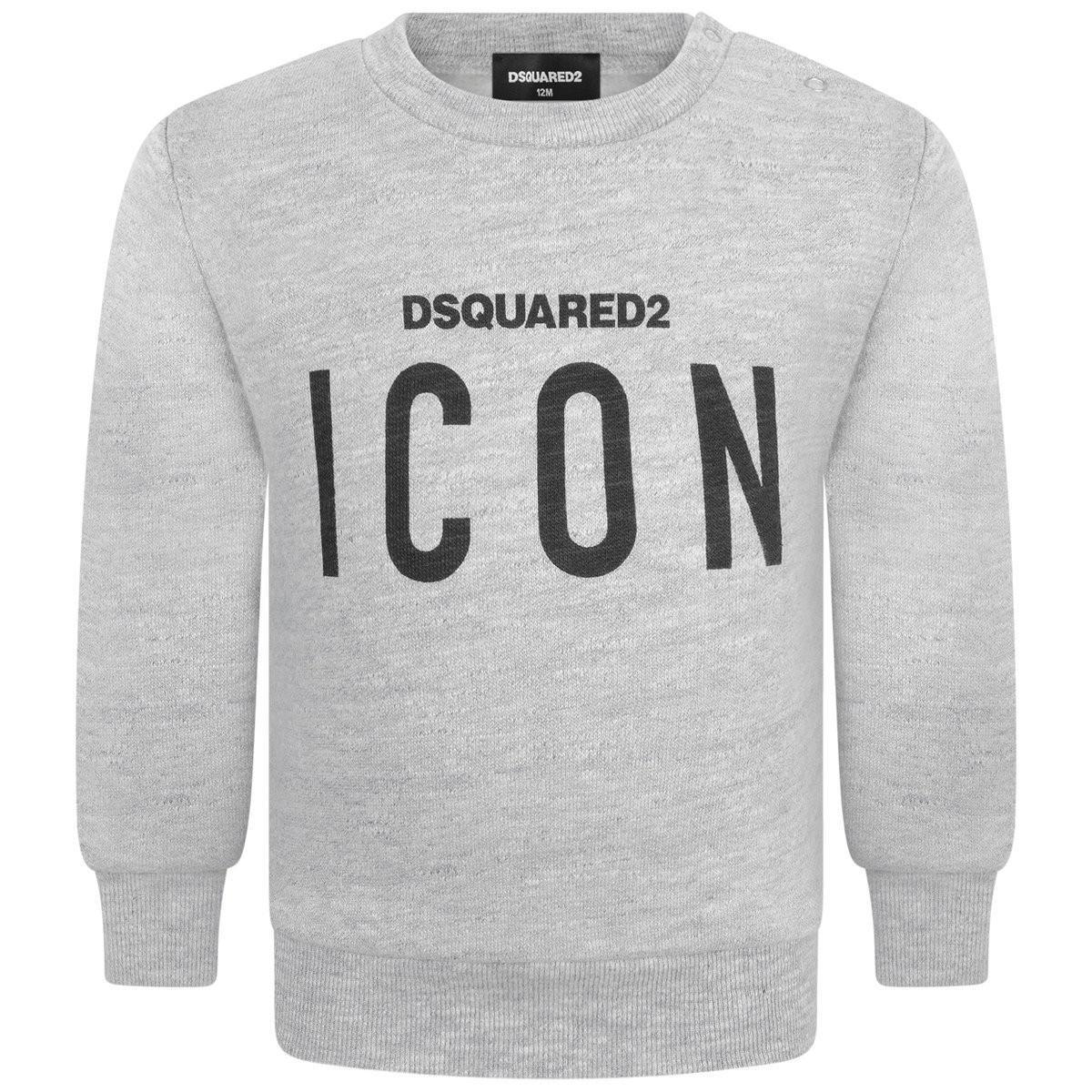 1200x1200 Grey Heather Baby Icon Sweater