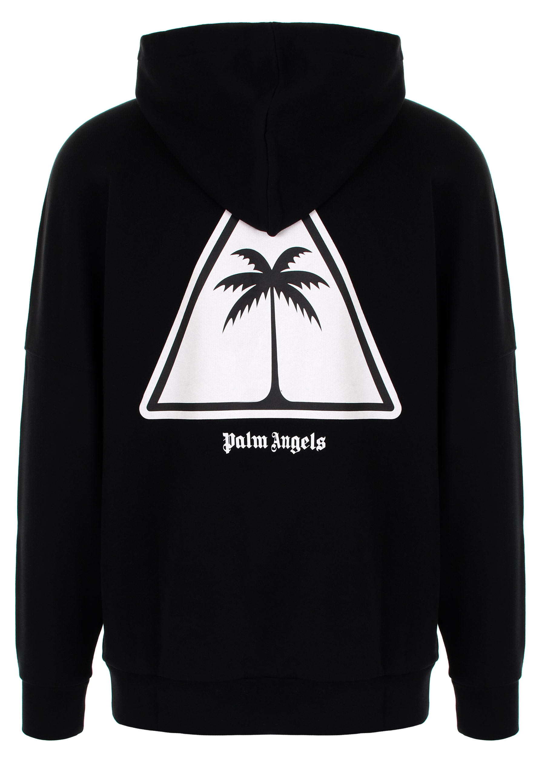 1780x2580 Palm Angels Palm Icon Hoodie Blackwhite Garment Quarter