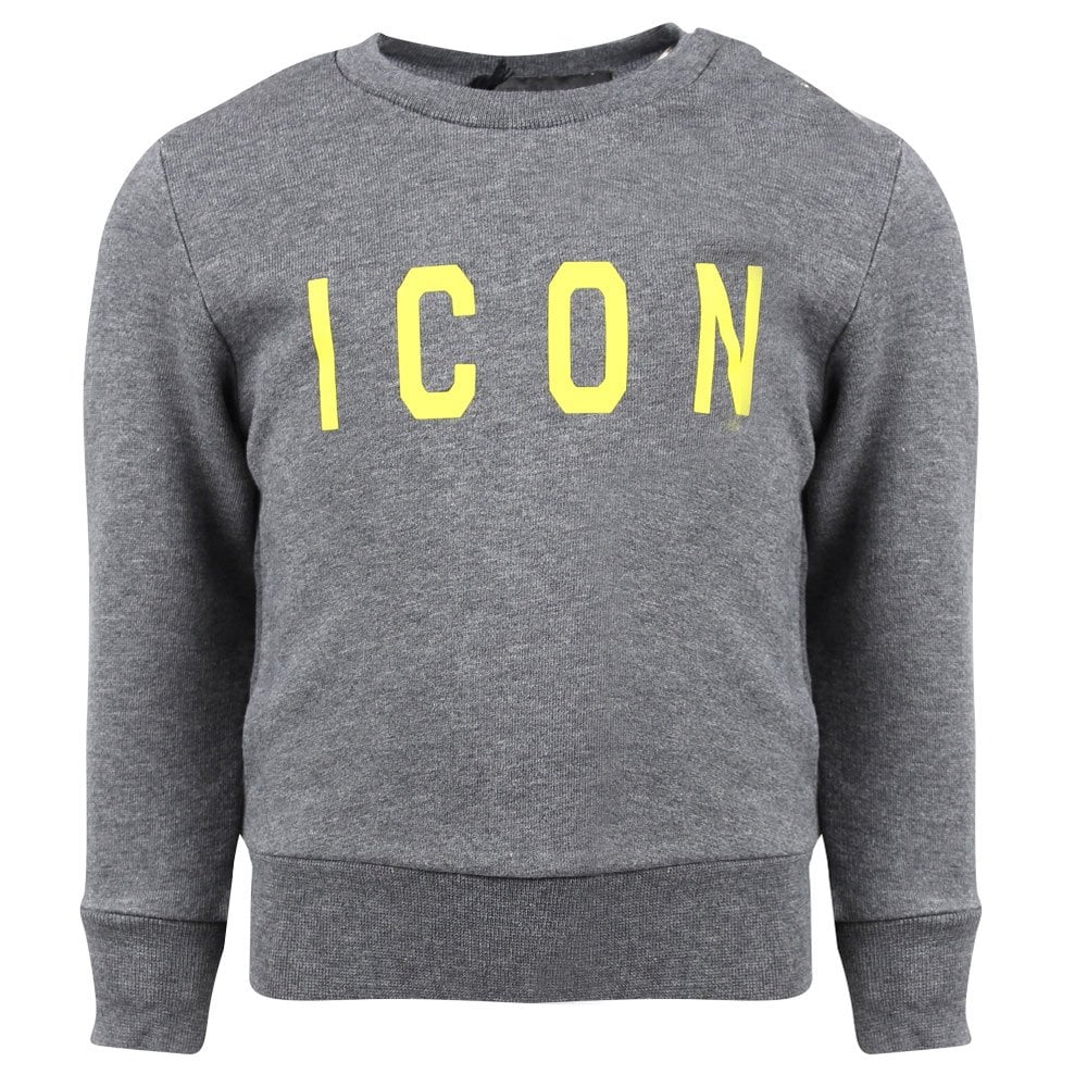 1000x1000 Icon Sweatshirt Grey Designer Chldrenswear