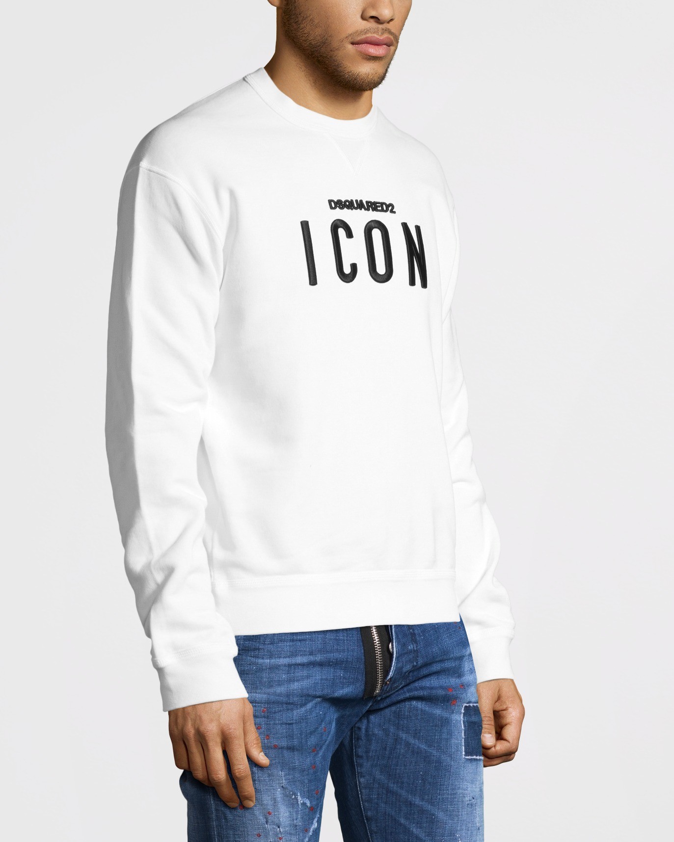 1373x1716 Icon Sweatshirt White