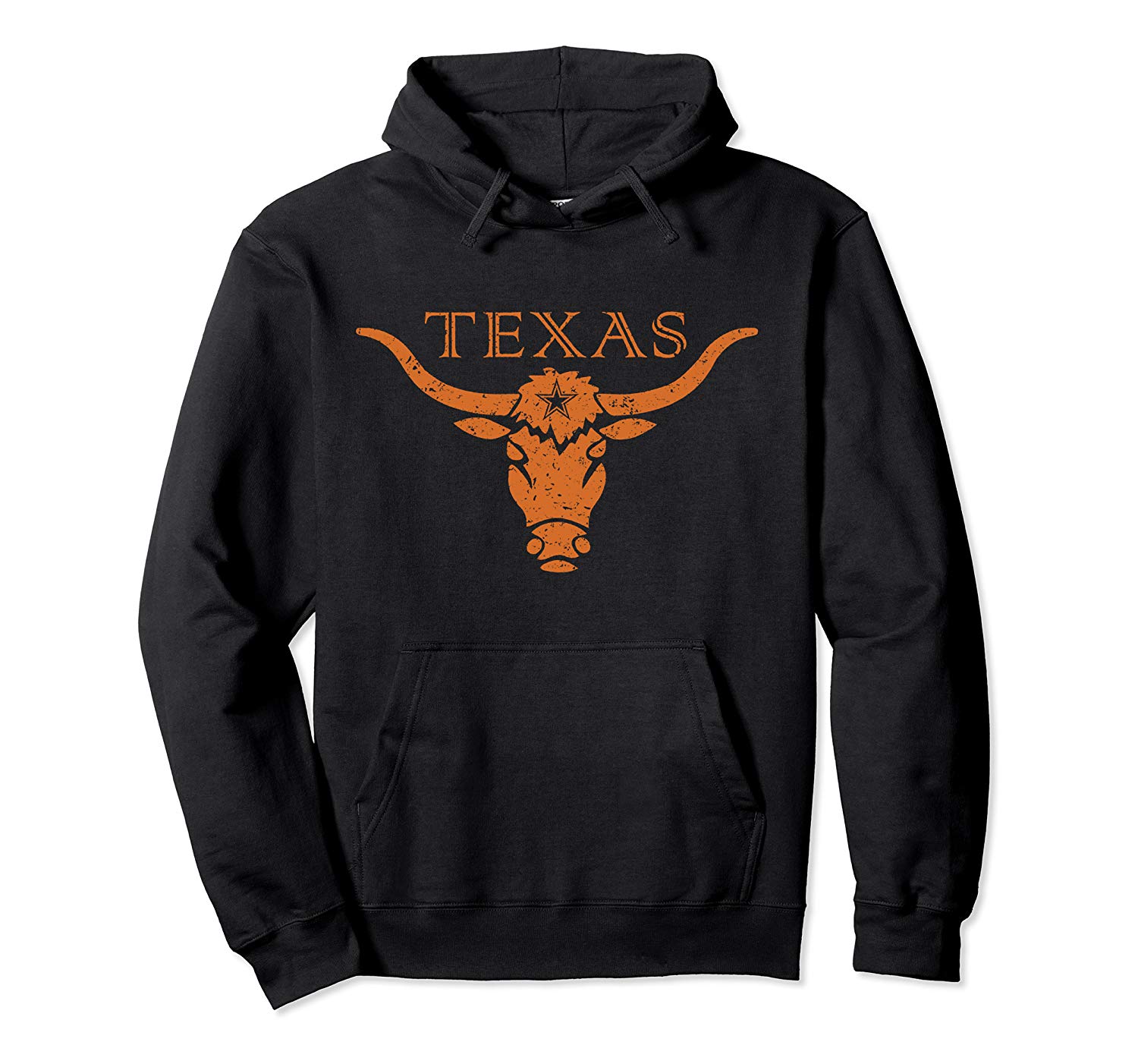 1500x1402 Vintage Texas Longhorn Bull Icon Hoodie Clothing