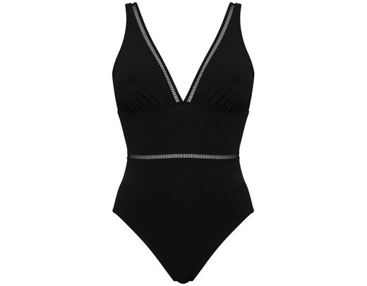 Figleaves Synthetic Icon Milan Plunge Ladder Shaping Swimsuit 520x405 Figleaves Synthetic Icon Milan Plunge Ladder Shaping Swimsuit