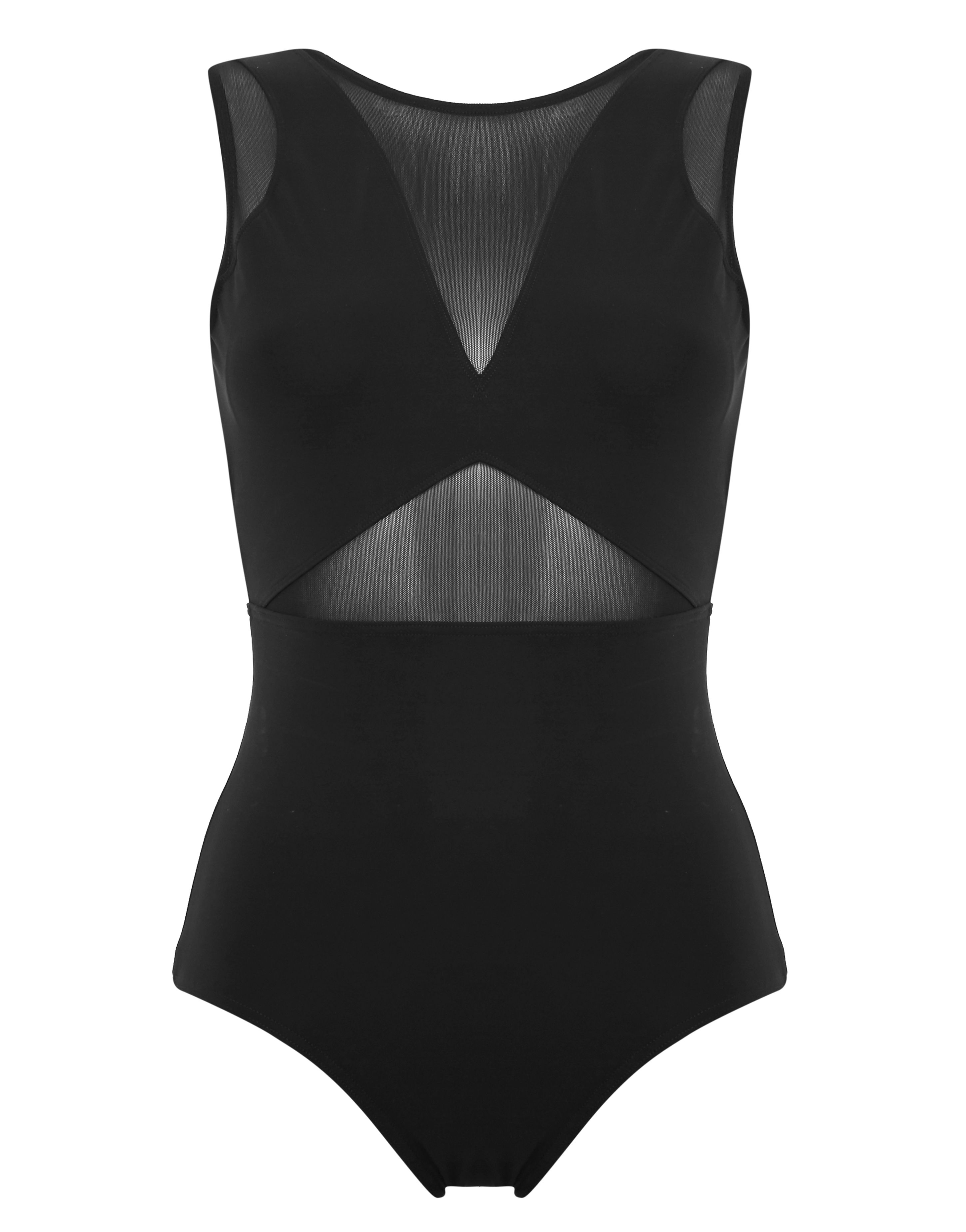 Icon Mesh Shaping Black Swimsuit Figleaves Figleaves 2900x3700 Icon Mesh Shaping Black Swimsuit Figleaves Figleaves