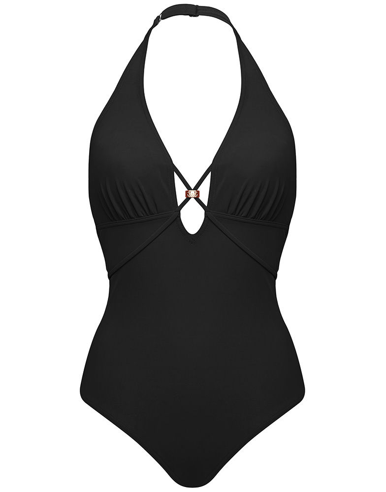 Icon Strapping Halter Shaping Swimsuit Figleaves Figleaves 784x1000 Icon Strapping Halter Shaping Swimsuit Figleaves Figleaves