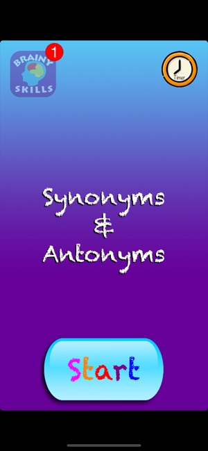 300x649 Brainy Skills Synonym Antonym On The App Store