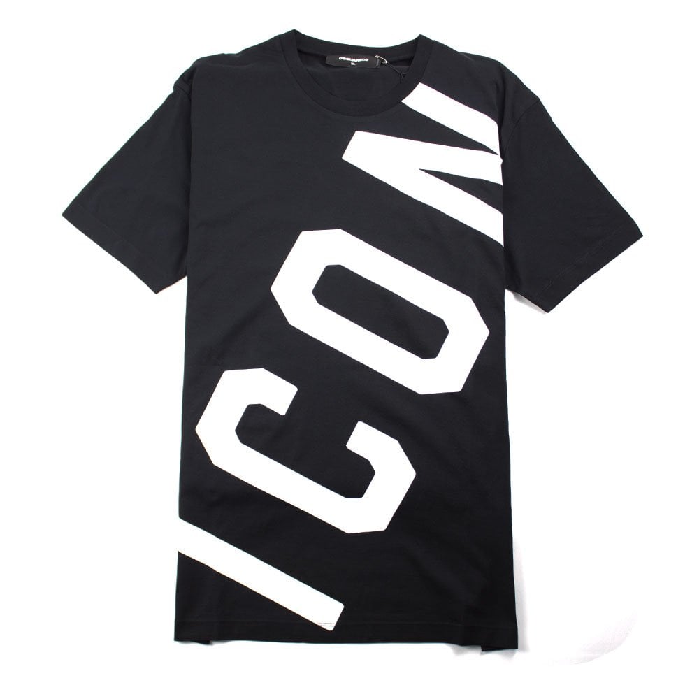 Dsquared Black Icon T Shirt Onu 1000x1000 Dsquared Black Icon T Shirt Onu