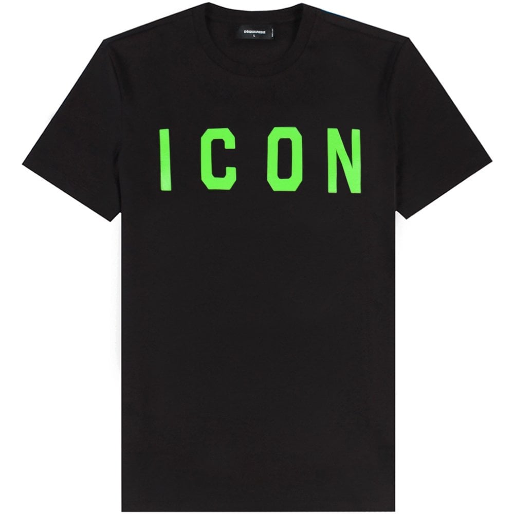 Green Icon T Shirt Black 1000x1000 Green Icon T Shirt Black