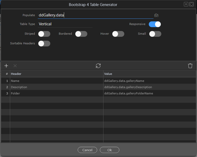 756x602 Data Detail Table Generator Problem