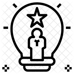 256x256 Talent Hunt Icon Of Line Style