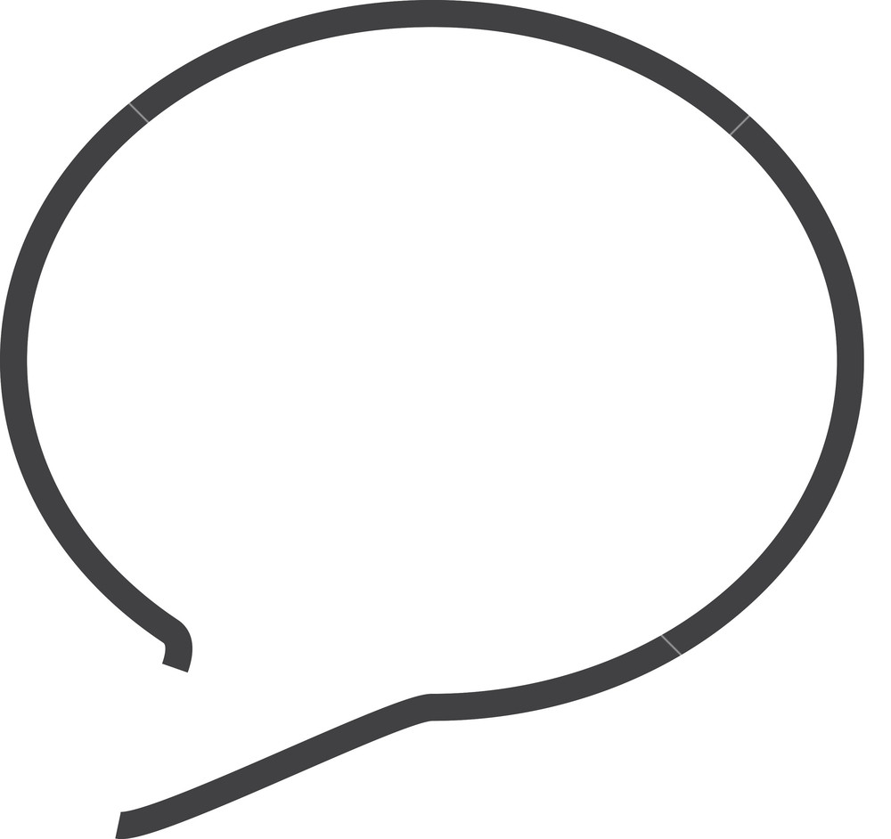 1000x942 Talk Minimal Icon Royalty Free Stock Image