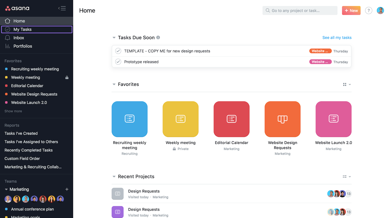 1300x728 Homepage And Team Pages Asana