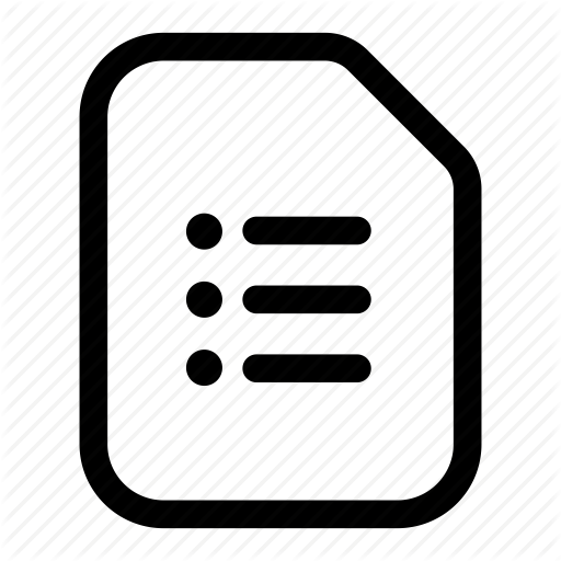 512x512 Agenda, File, List, Options, Tasks Icon