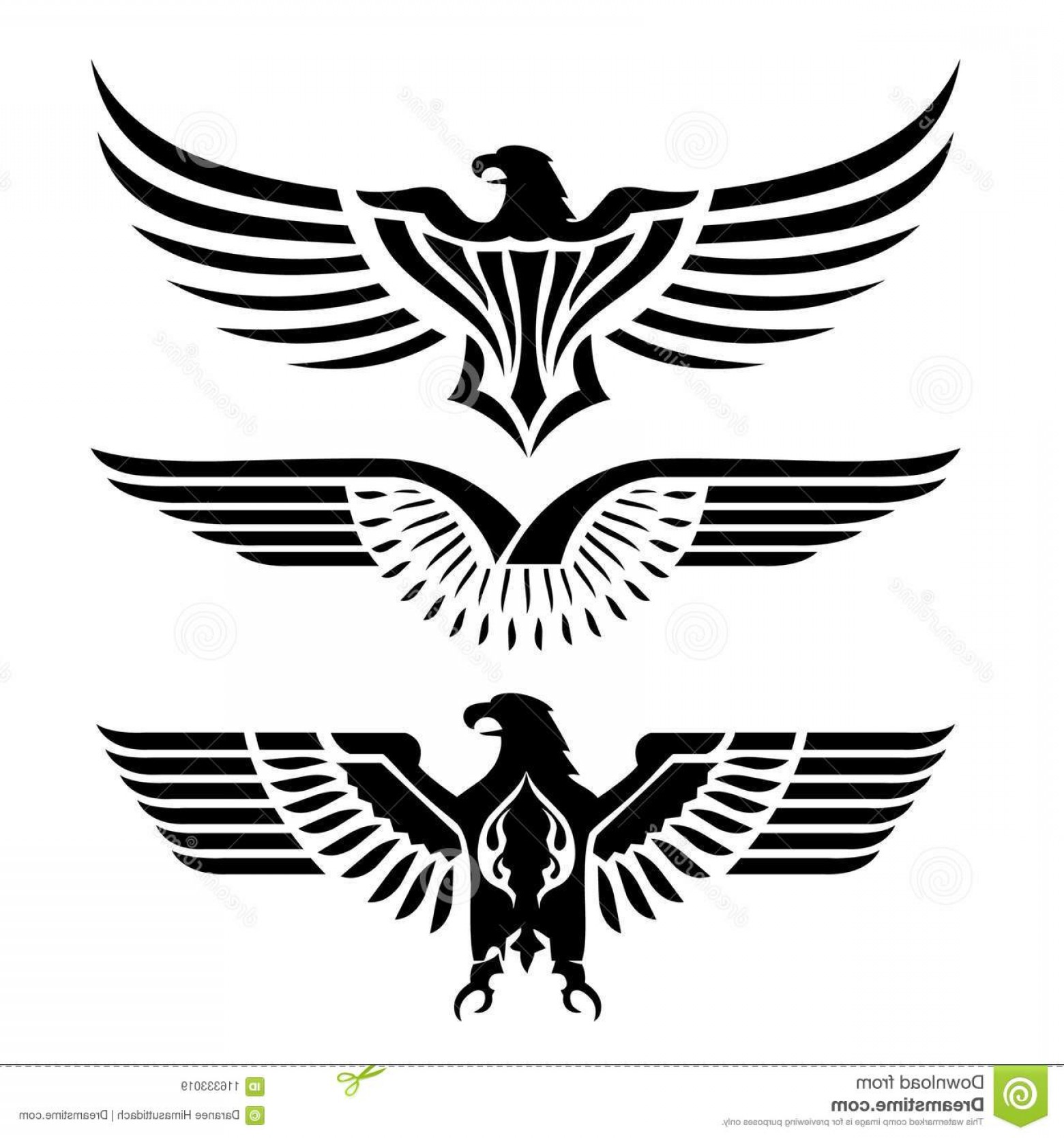 1560x1668 Eagle Head Fly Logo Black Icon Tattoo Vector Illustration Eagle