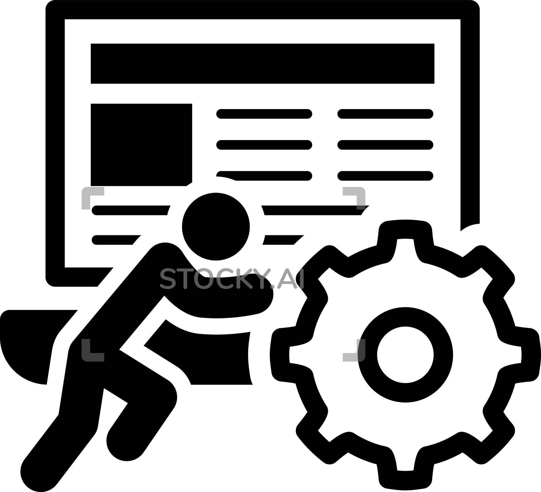 1817x1653 Image Of Technical Support Icon Flat Design