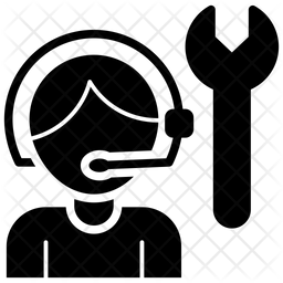 256x256 Technical Services Icon Of Glyph Style