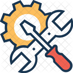 256x256 Technical Tools Icon Of Colored Outline Style