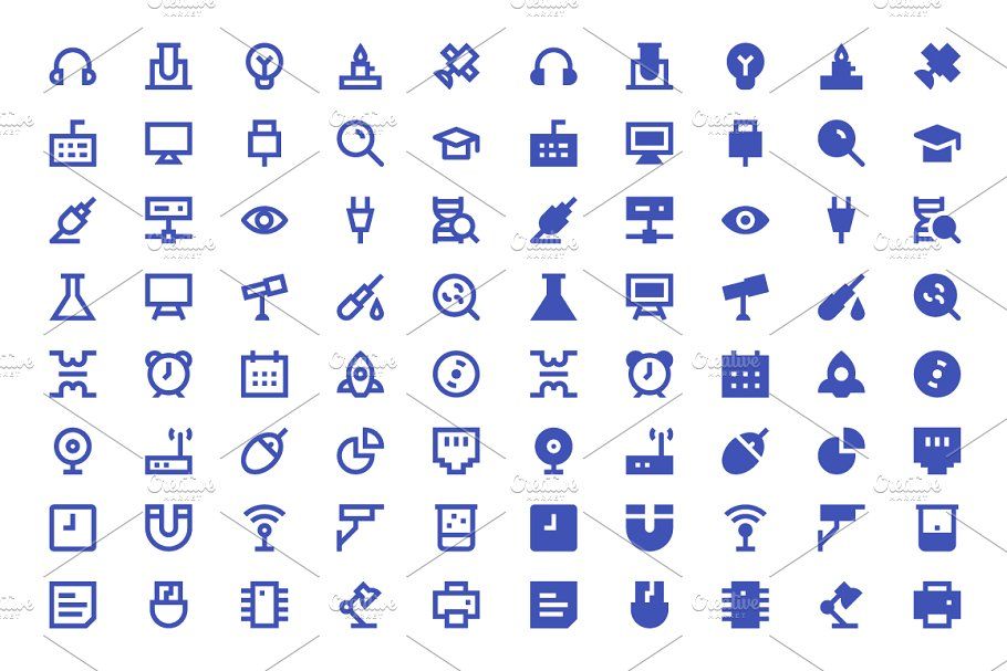 910x607 Science And Technology Icons