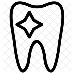 256x256 Teeth Whitening Icon Of Line Style