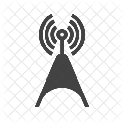 256x256 Telecom Icon Of Glyph Style
