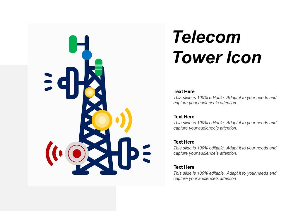 960x720 Telecom Tower Icon Powerpoint Presentation Images Templates