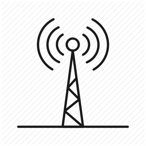 512x512 Communication, Connect, Signals, Telecom, Wireless Icon