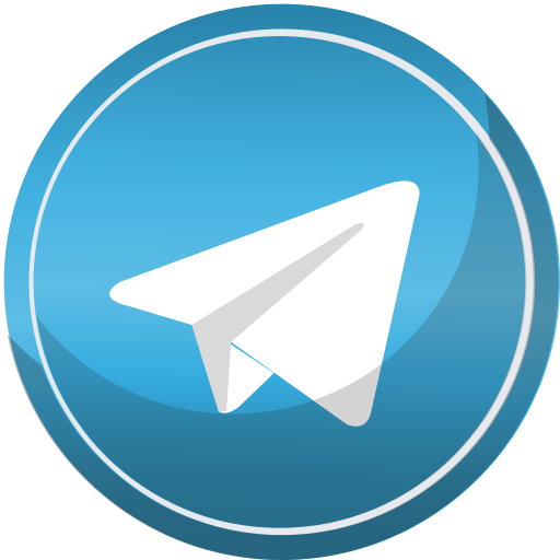 512x512 Telegram Icon Free Of Social Media Round Set