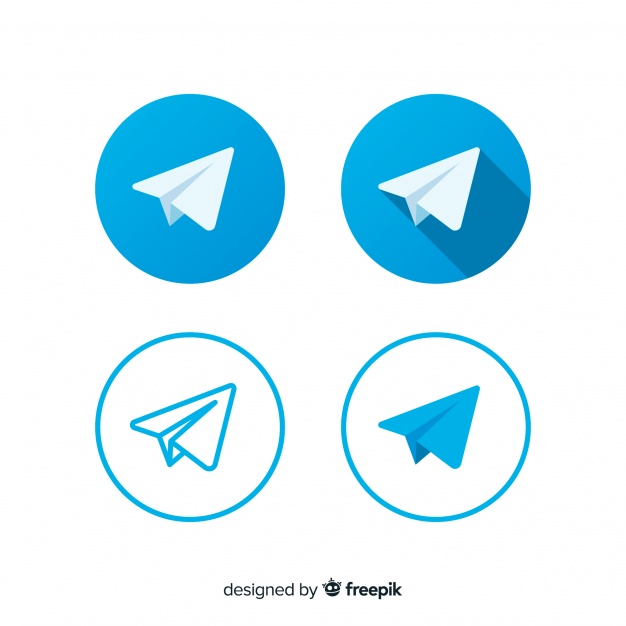 626x626 Telegram Icon Vector Free Download