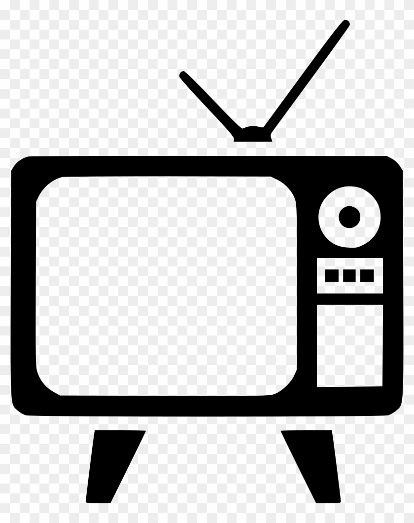 840x1060 Television Clipart Classic Tv