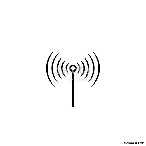 500x500 Antenna Icon, Cell Phone Tower Icon,communication Tower Icon