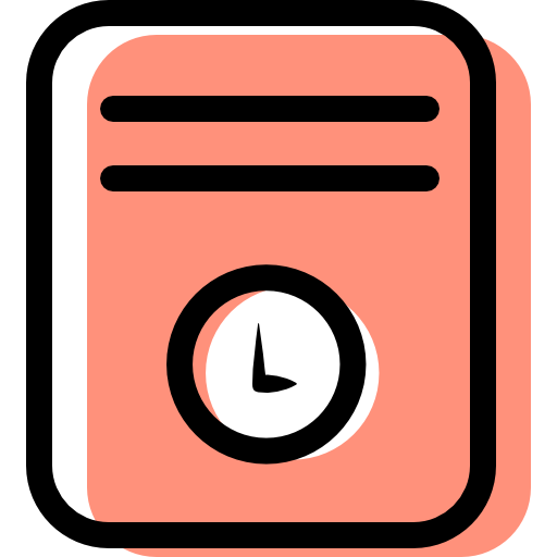 512x512 File, Temporary, Time, Clock Icon Free Of Color Interaction Assets
